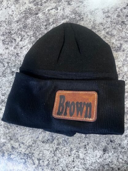 Hat with patches
