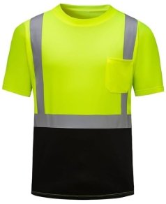 High Visibility Quick Dry Safety Shirts with Reflective Strips